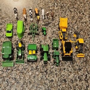 John Deere Toy Set Farm Ranch Western